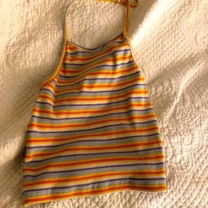 Stripped Brandy Melville shirt. One size. In very good condition barely worn!!